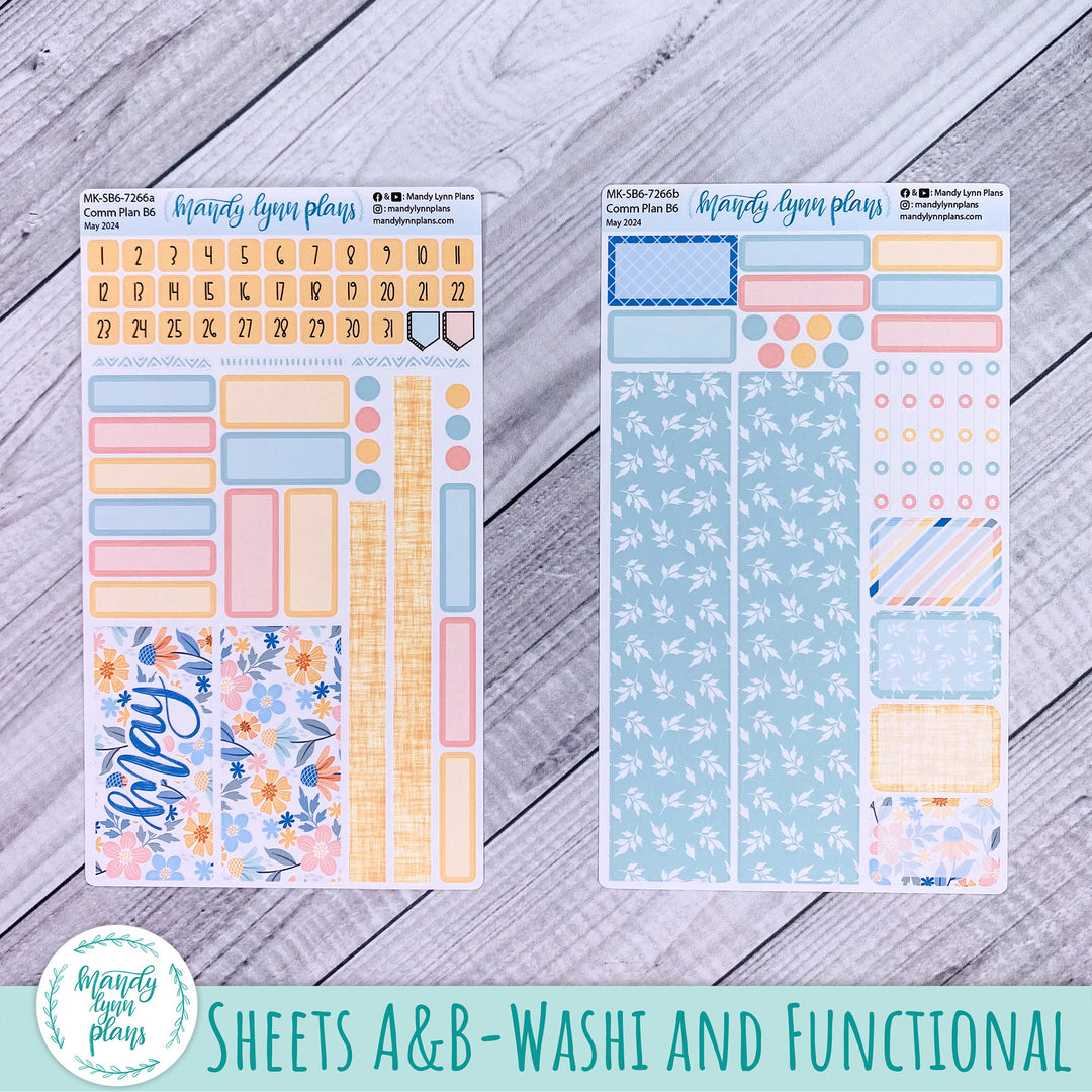 May 2024 Common Planner Monthly Kit || Spring Days || 266