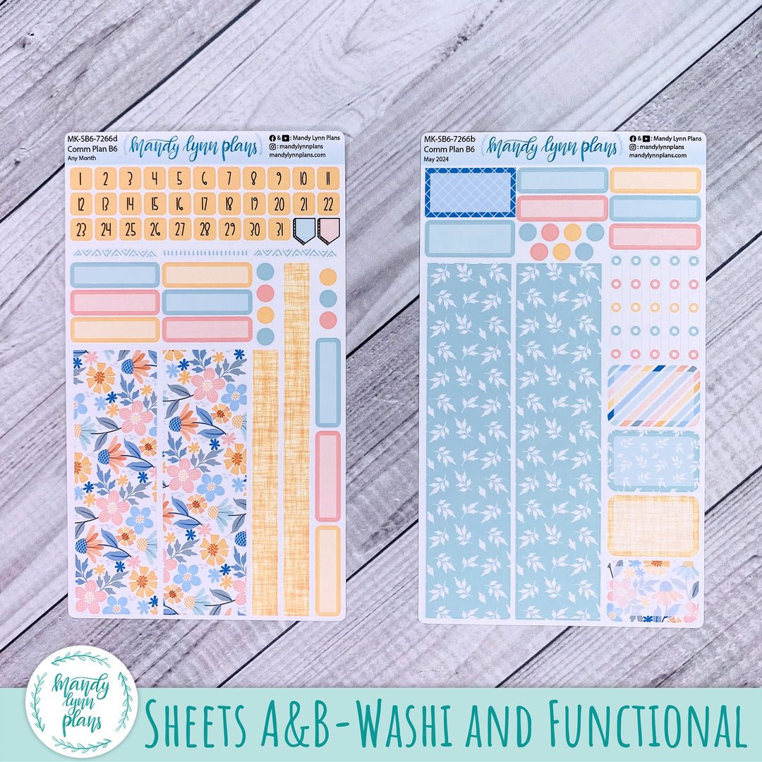Any Month Common Planner Monthly Kit || Spring Days || 266