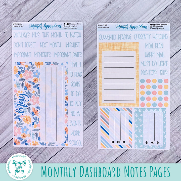 May Common Planner Dashboard || Spring Days || 266