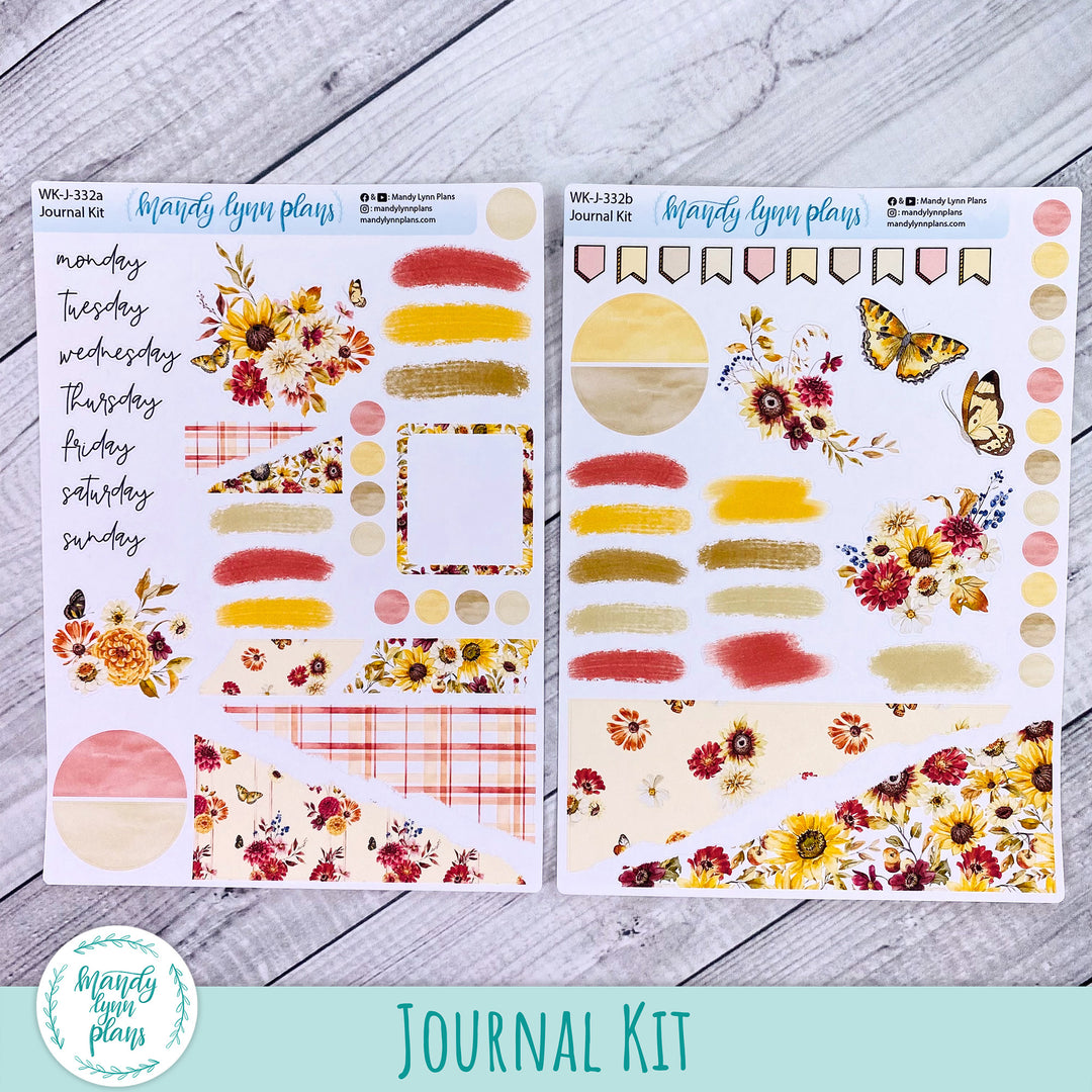 Warm Autumn Journal Kit || WK-J-332