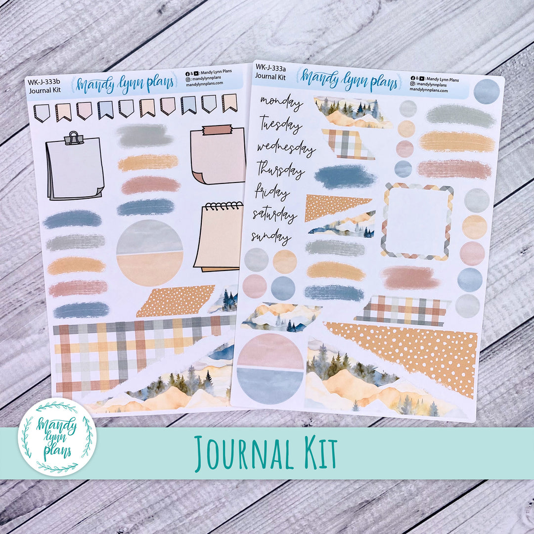 Mountains Journal Kit || WK-J-333