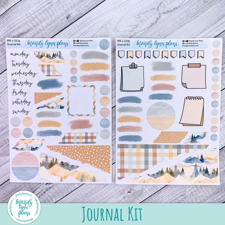 Mountains Journal Kit || WK-J-333
