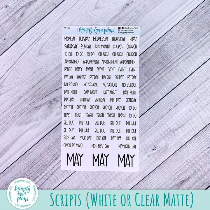 EC A5 May Monthly Kit || Spring Days || MK-EC5-266