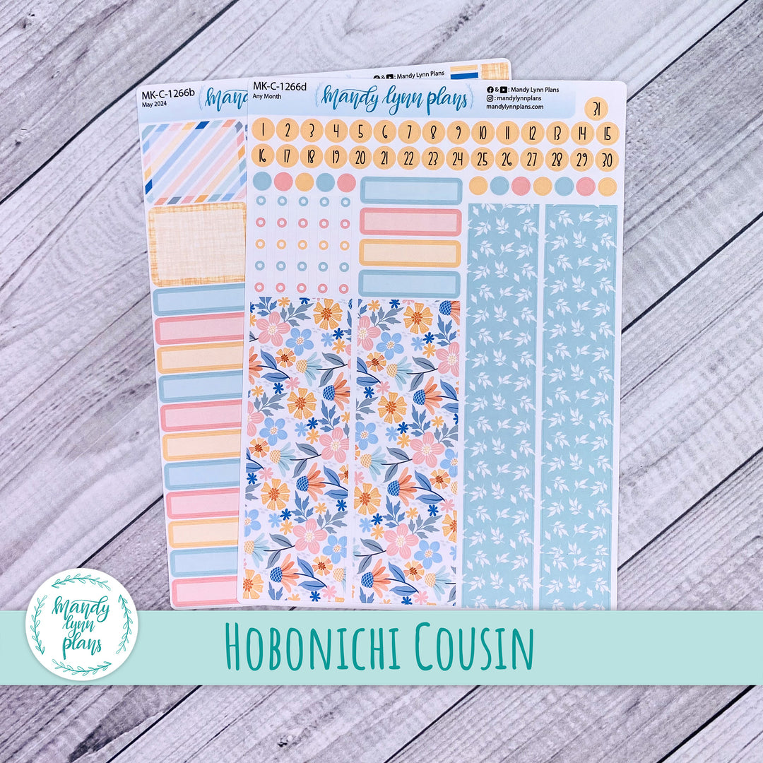 Any Month Hobonichi Cousin Monthly Kit || Spring Days || MK-C-1266