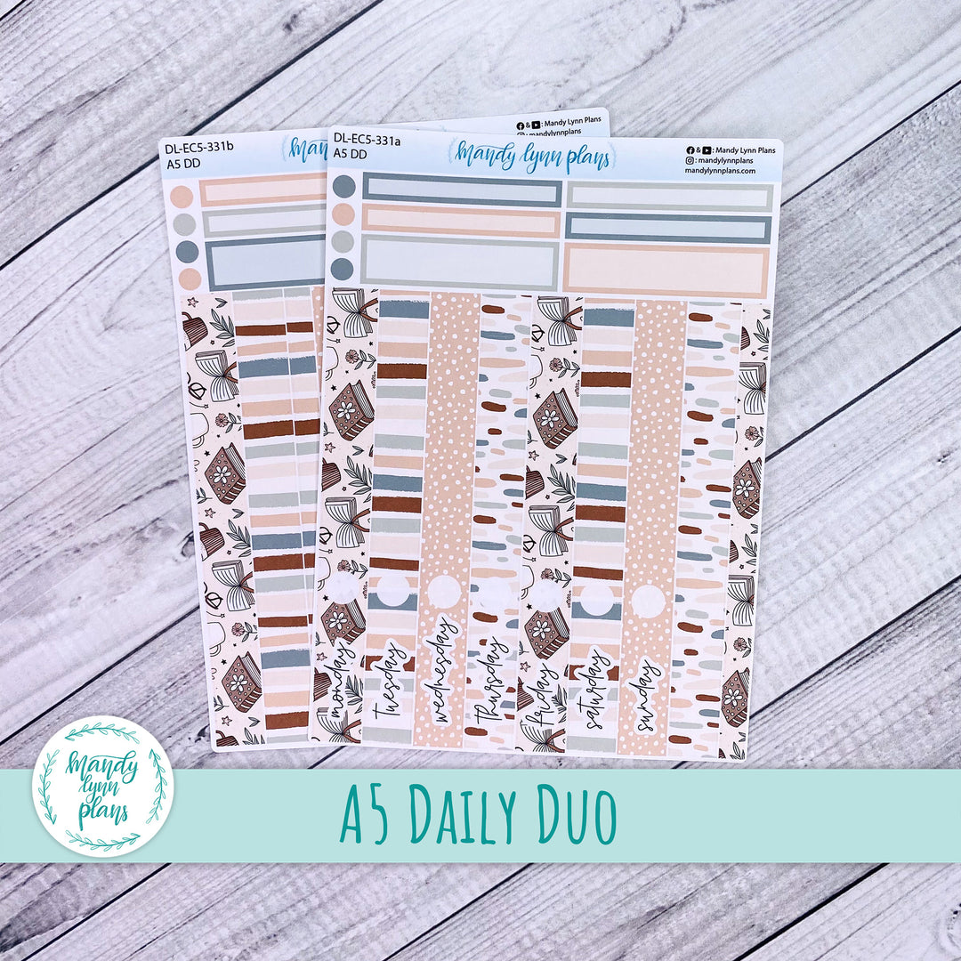 EC A5 Daily Duo Kit || Coffee and Books || DL-EC5-331