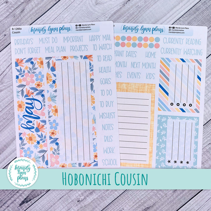 May Hobonichi Cousin Dashboard || Spring Days || R-1266