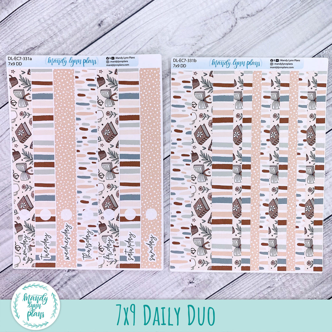 EC 7x9 Daily Duo Kit || Coffee and Books || DL-EC7-331