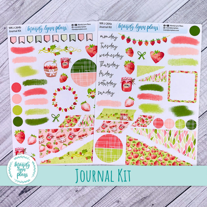 Strawberry Patch Journal Kit || WK-J-264