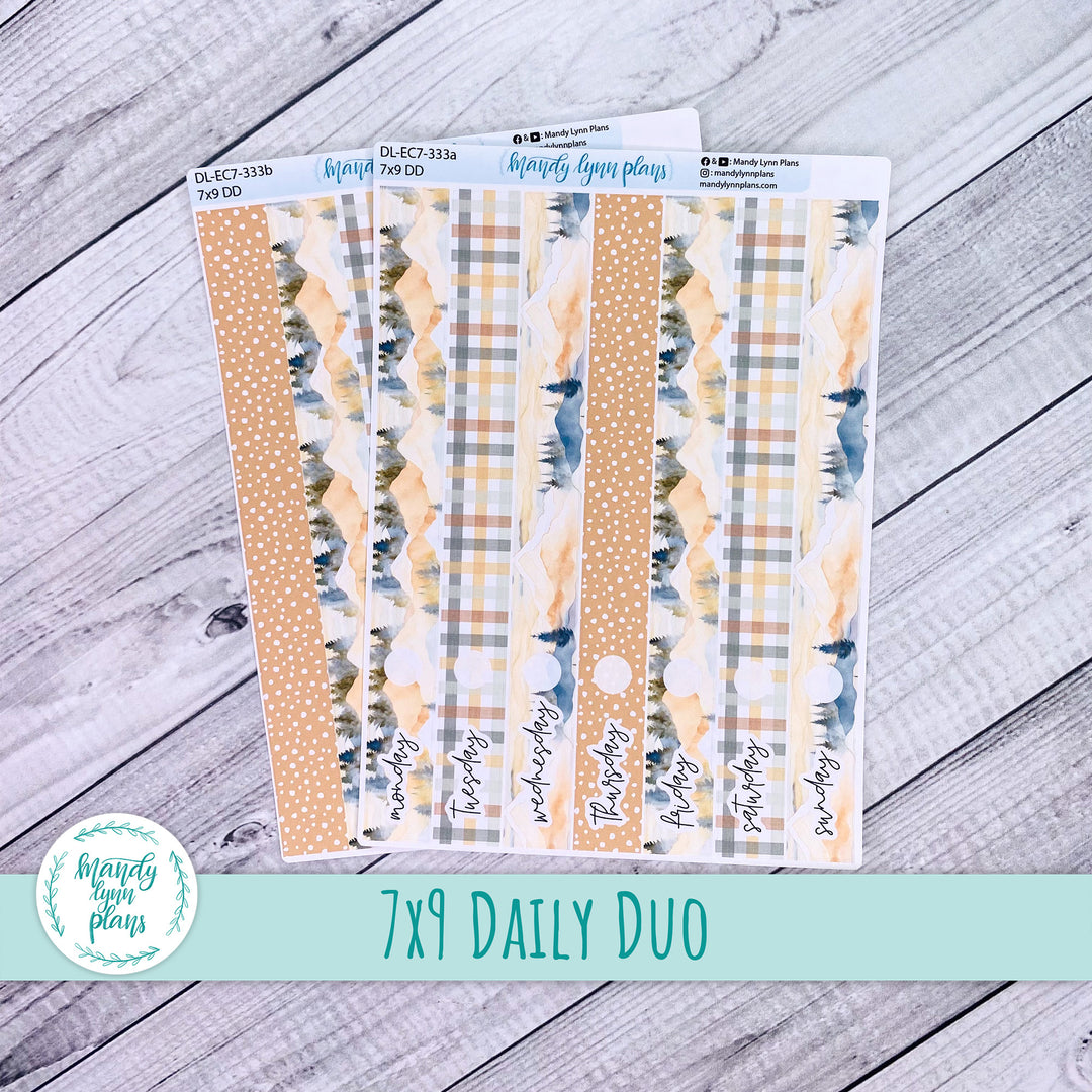 EC 7x9 Daily Duo Kit || Mountains || DL-EC7-333