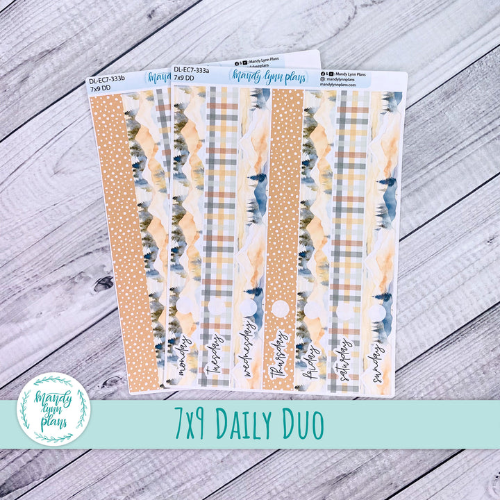 EC 7x9 Daily Duo Kit || Mountains || DL-EC7-333