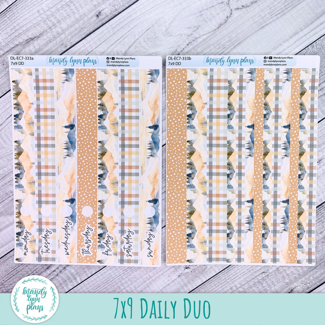EC 7x9 Daily Duo Kit || Mountains || DL-EC7-333