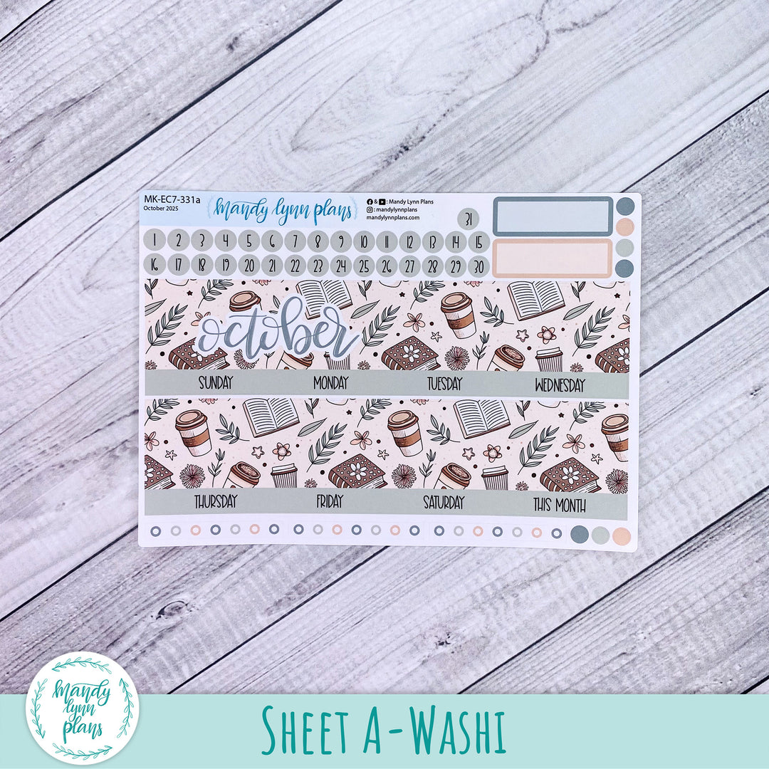 EC 7x9 October Monthly Kit || Coffee and Books || MK-EC7-331