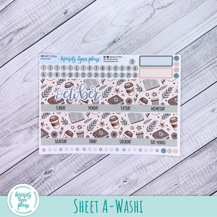 EC 7x9 October Monthly Kit || Coffee and Books || MK-EC7-331