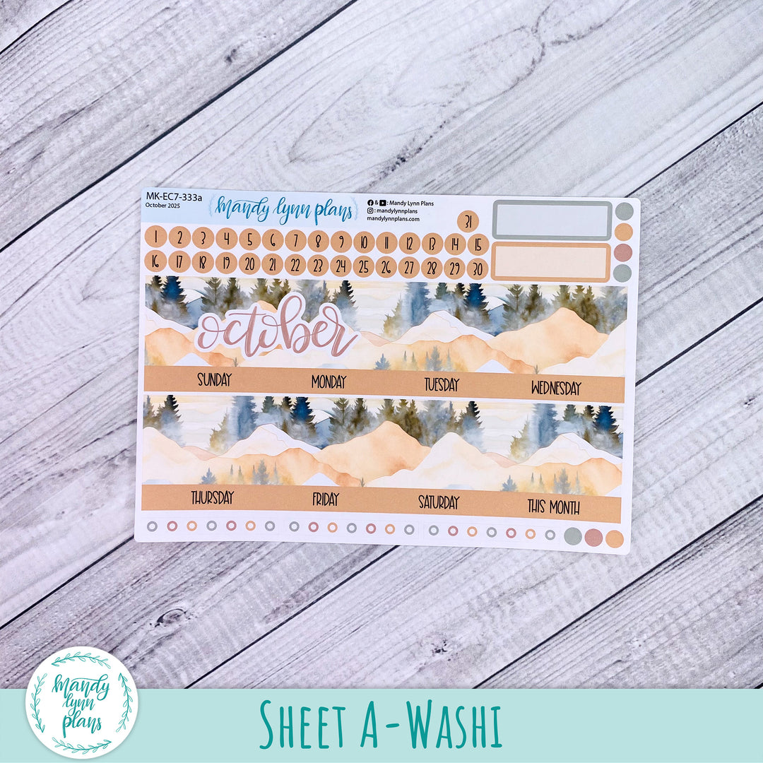EC 7x9 October Monthly Kit || Mountains || MK-EC7-333