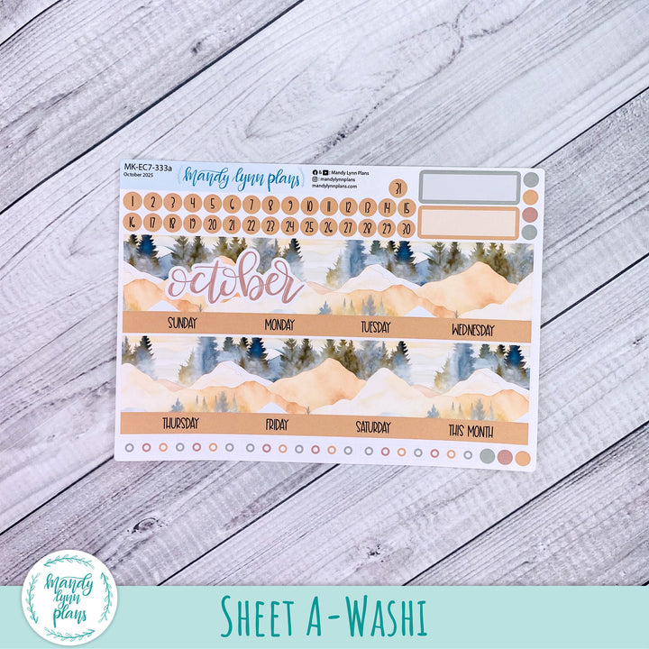 EC 7x9 October Monthly Kit || Mountains || MK-EC7-333