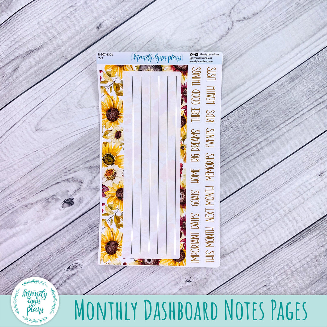 October EC 7x9 Dashboard Kit || Warm Autumn || R-EC7-332