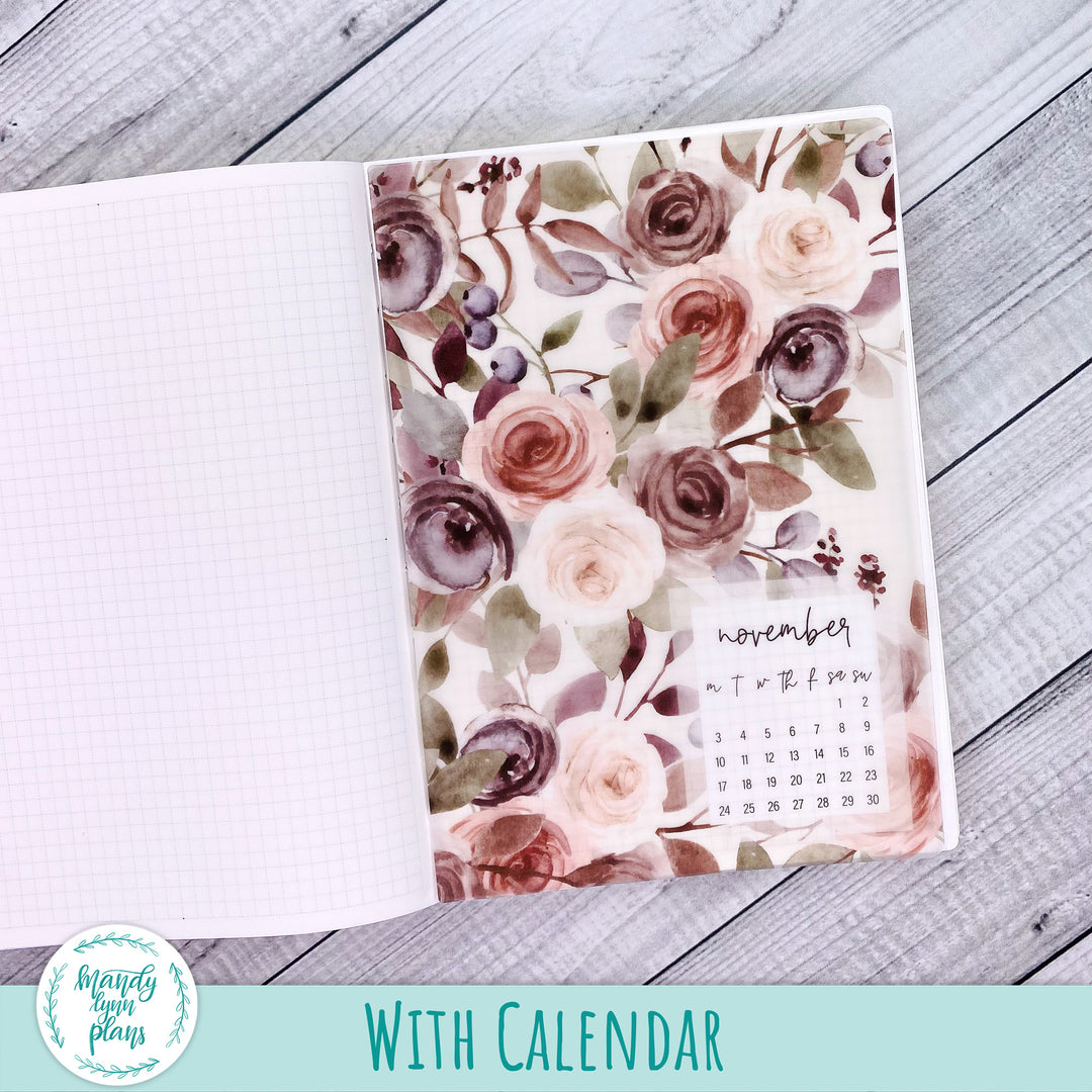 Autumn Floral Vellum || 337