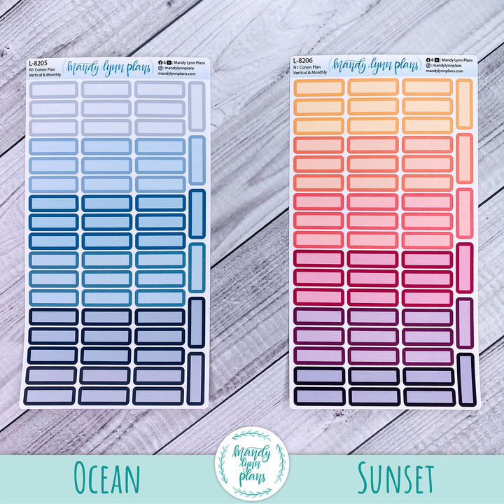 N1 Common Planner || Skinny Labels