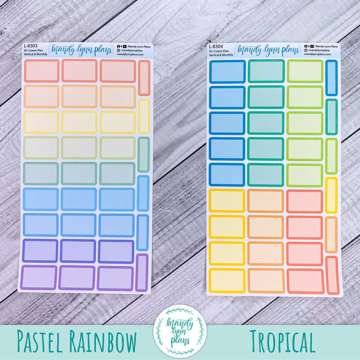 N1 Common Planner || Large Labels