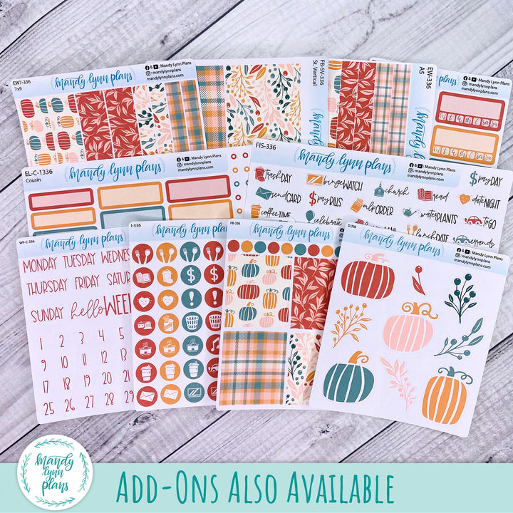 A5 Daily Kit || Boho Fall || DL-C-1336