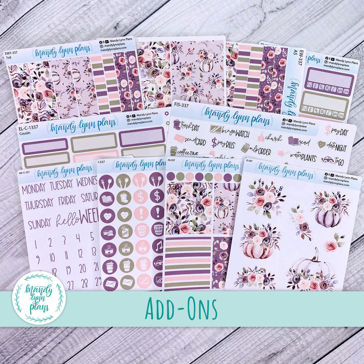 Autumn Floral Add-Ons || 337