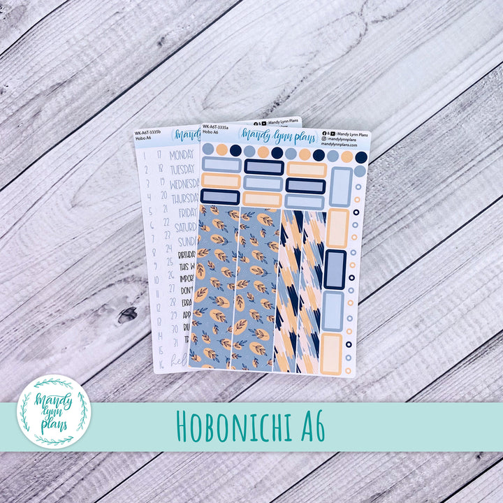 Hobonichi A6 Weekly Kit || Abstract Botanicals || WK-A6T-3335