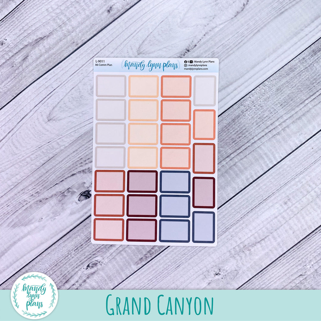 A6 Common Planner || Large Labels