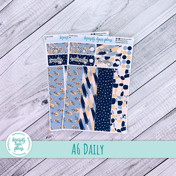 A6 Daily Kit || Abstract Botanicals || DL-A6-3335