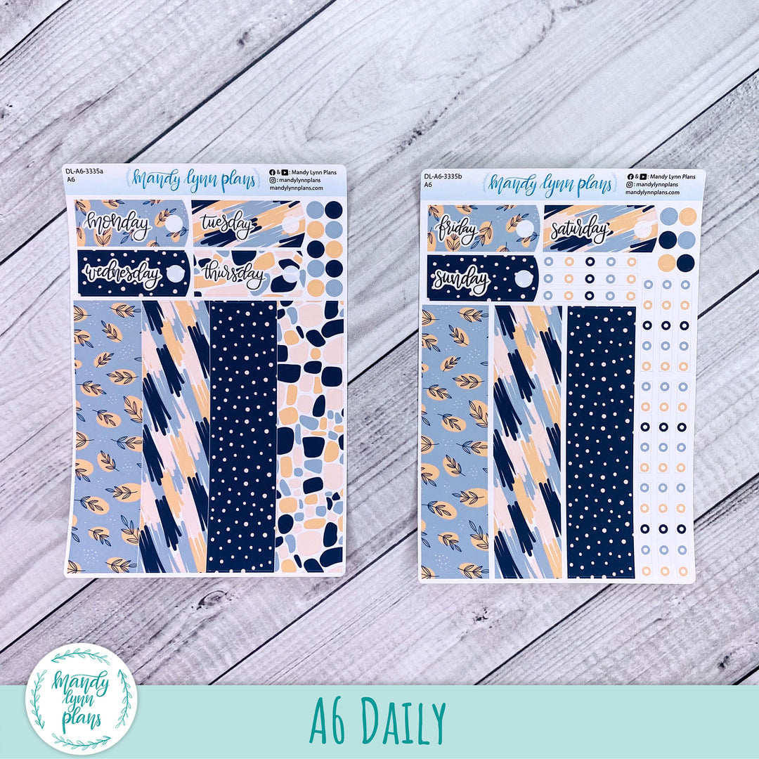 A6 Daily Kit || Abstract Botanicals || DL-A6-3335
