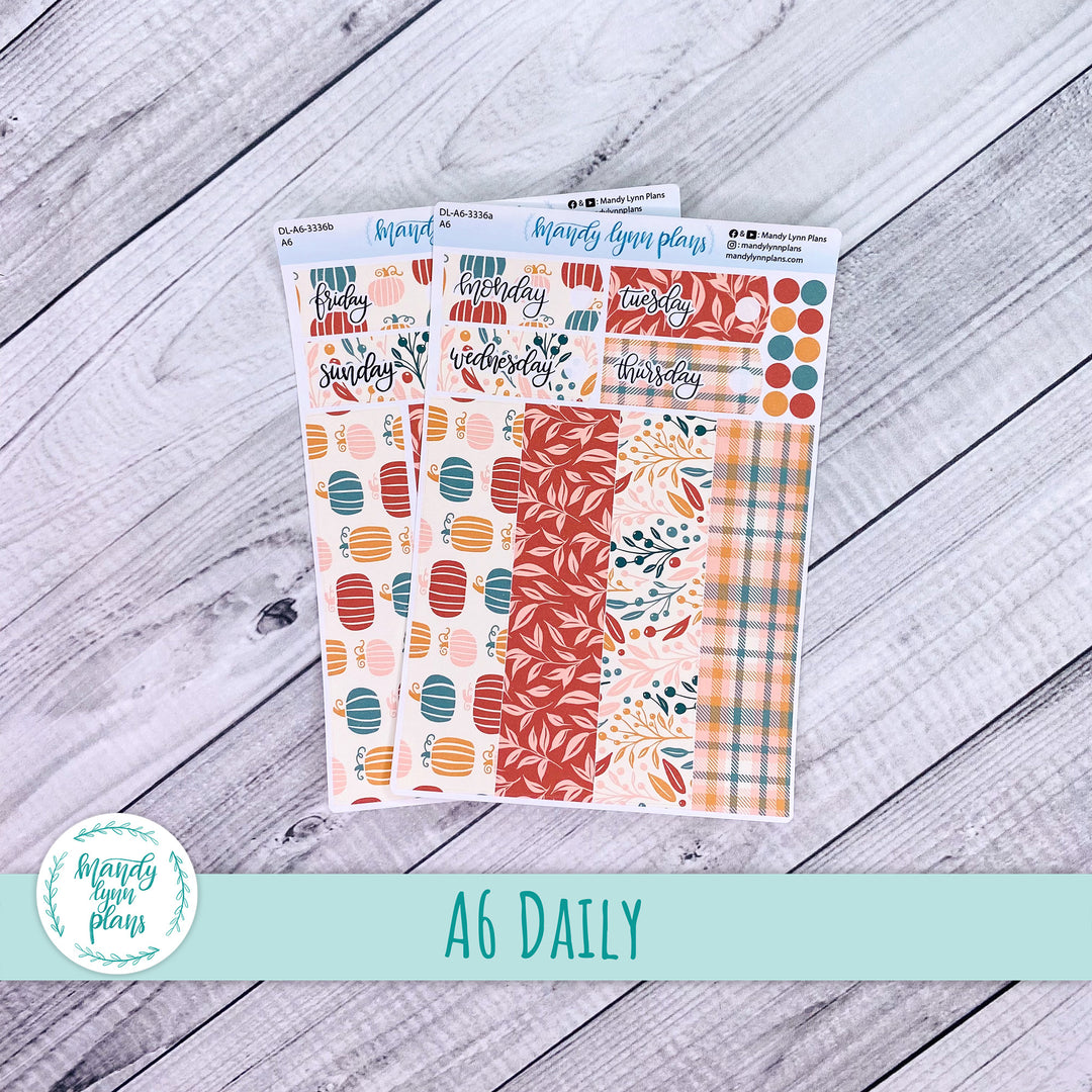 A6 Daily Kit || Boho Fall || DL-A6-3336