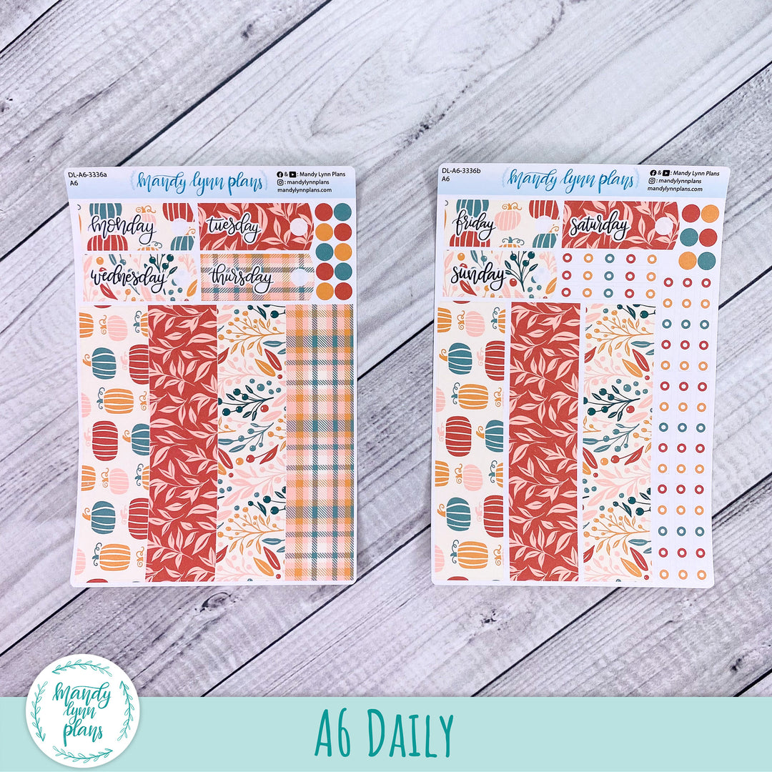 A6 Daily Kit || Boho Fall || DL-A6-3336