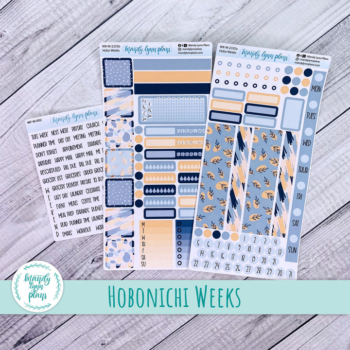 Hobonichi Weeks Weekly Kit || Abstract Botanicals || WK-W-2335