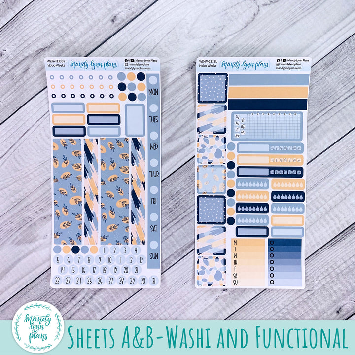 Hobonichi Weeks Weekly Kit || Abstract Botanicals || WK-W-2335