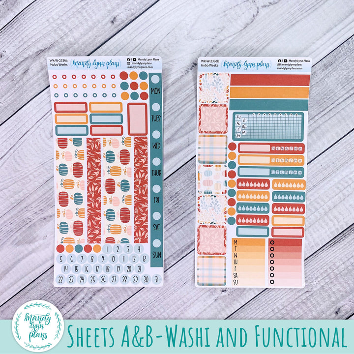 Hobonichi Weeks Weekly Kit || Boho Fall || WK-W-2336