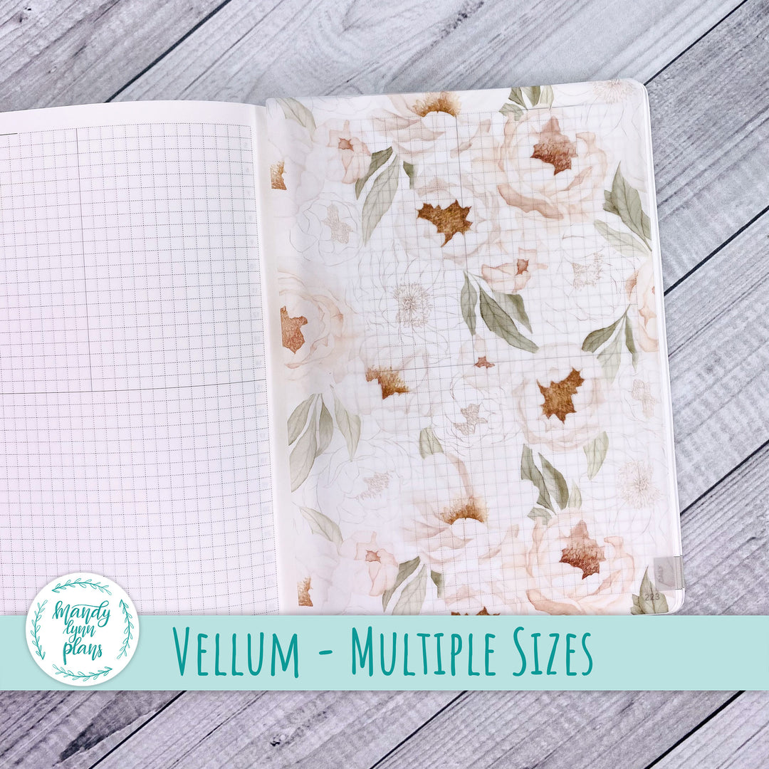 Peonies Vellum || 269