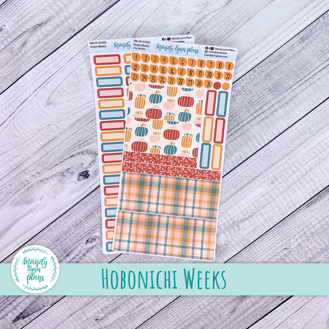 Any Month Hobonichi Weeks Monthly Kit || Boho Fall || MK-W-2336