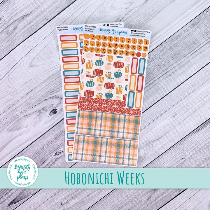 Any Month Hobonichi Weeks Monthly Kit || Boho Fall || MK-W-2336