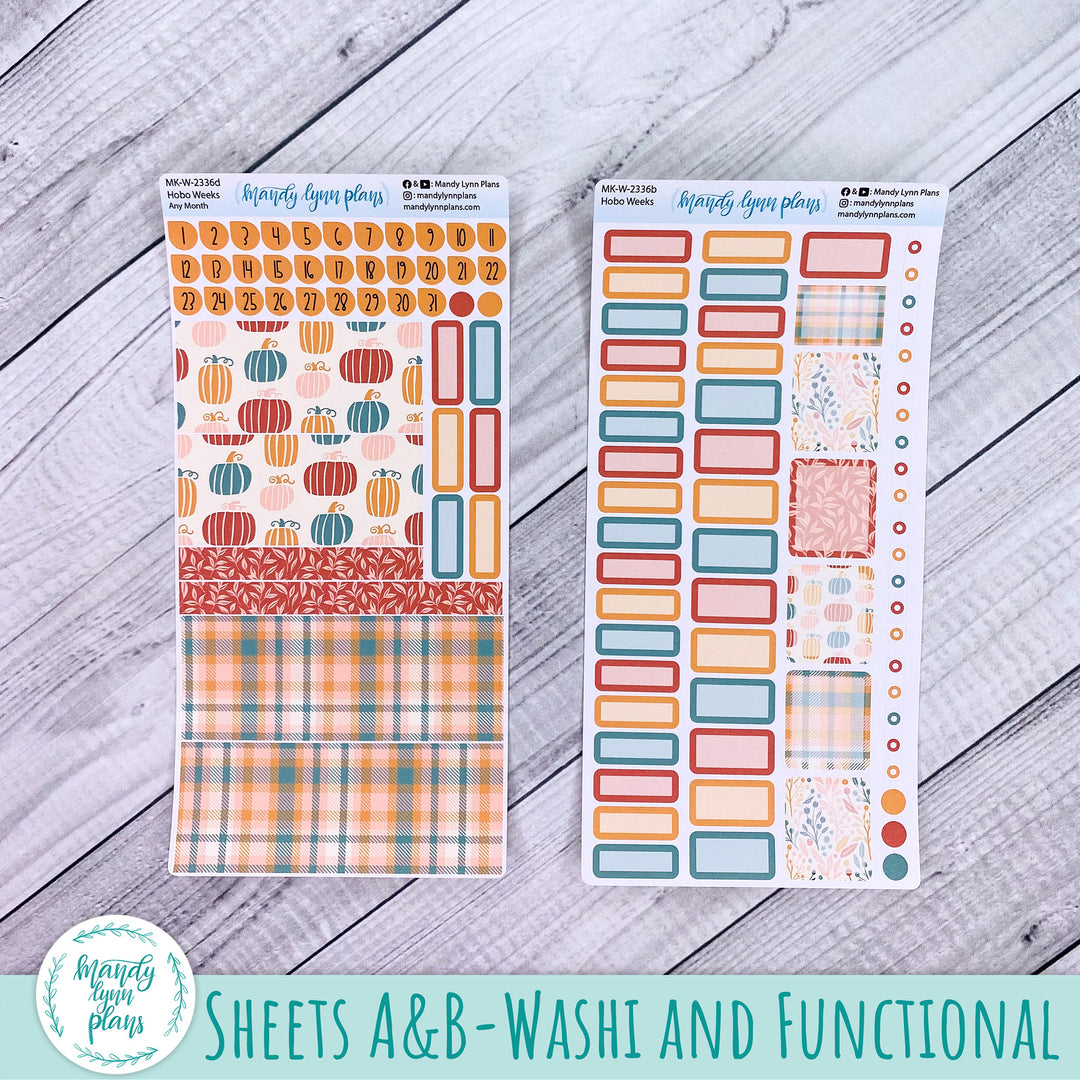 Any Month Hobonichi Weeks Monthly Kit || Boho Fall || MK-W-2336
