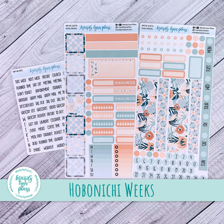 Hobonichi Weeks Weekly Kit || Hawaiian Breeze || WK-W-2267