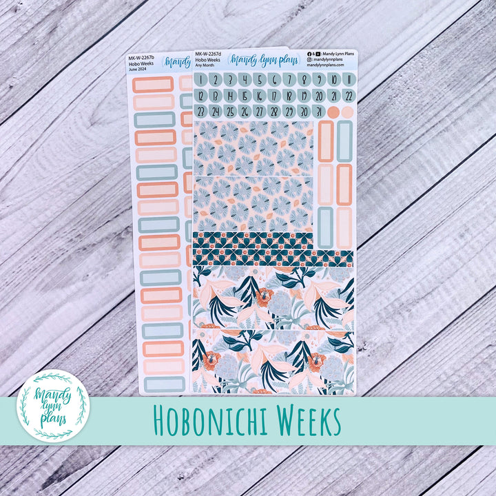 Any Month Hobonichi Weeks Monthly Kit || Hawaiian Breeze || MK-W-2267