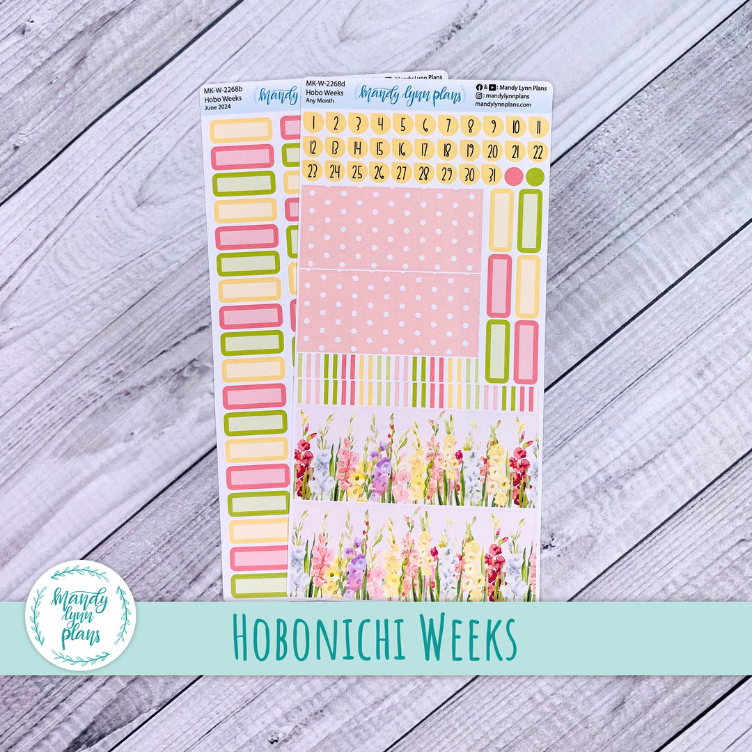 Any Month Hobonichi Weeks Monthly Kit || Gladiolus || MK-W-2268