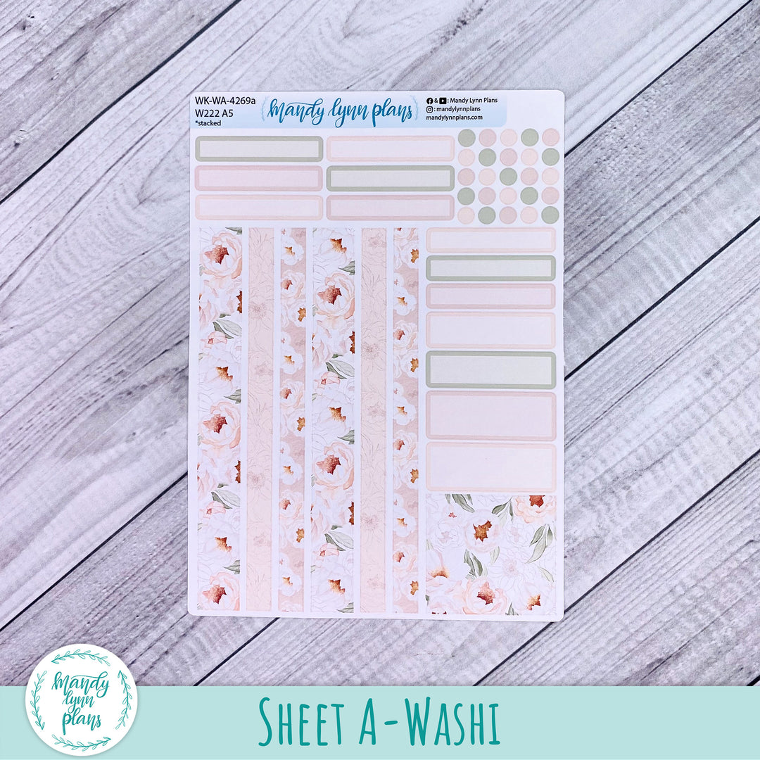 Wonderland 222 Weekly Kit || Peonies || 269