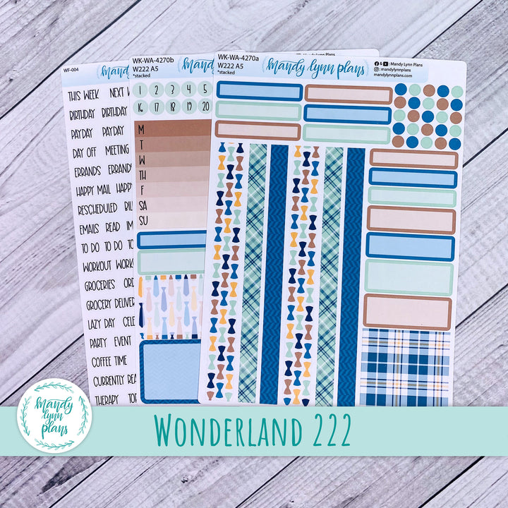 2024  Wonderland 222 Weekly Kit || Father's Day || 270