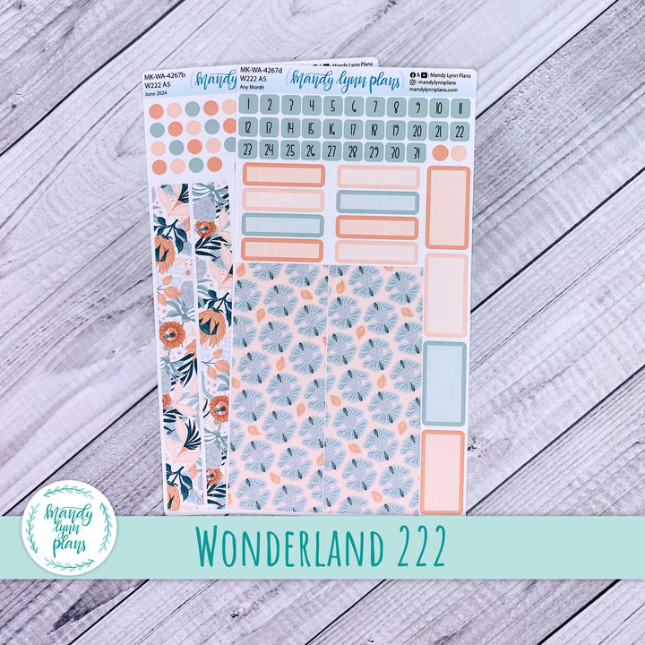 2024 Any Month Wonderland 222 Monthly Kit || Hawaiian Breeze || 267