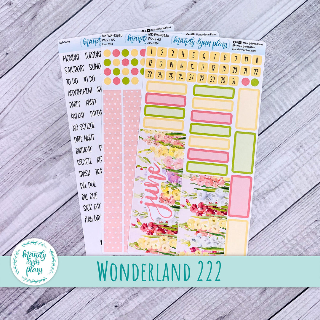 Wonderland 222 June 2024 Monthly Kit || Gladiolus || 268