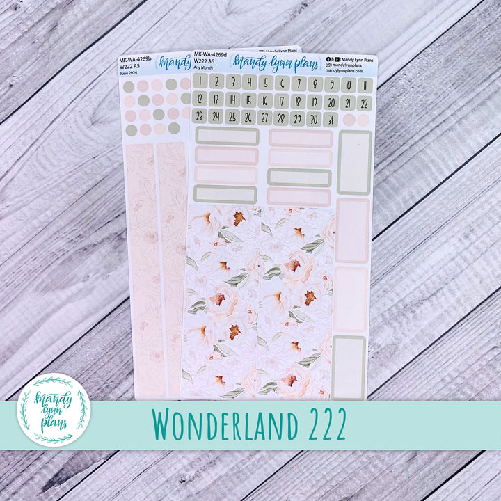 Any Month Wonderland 222 Monthly Kit || Peonies || 269