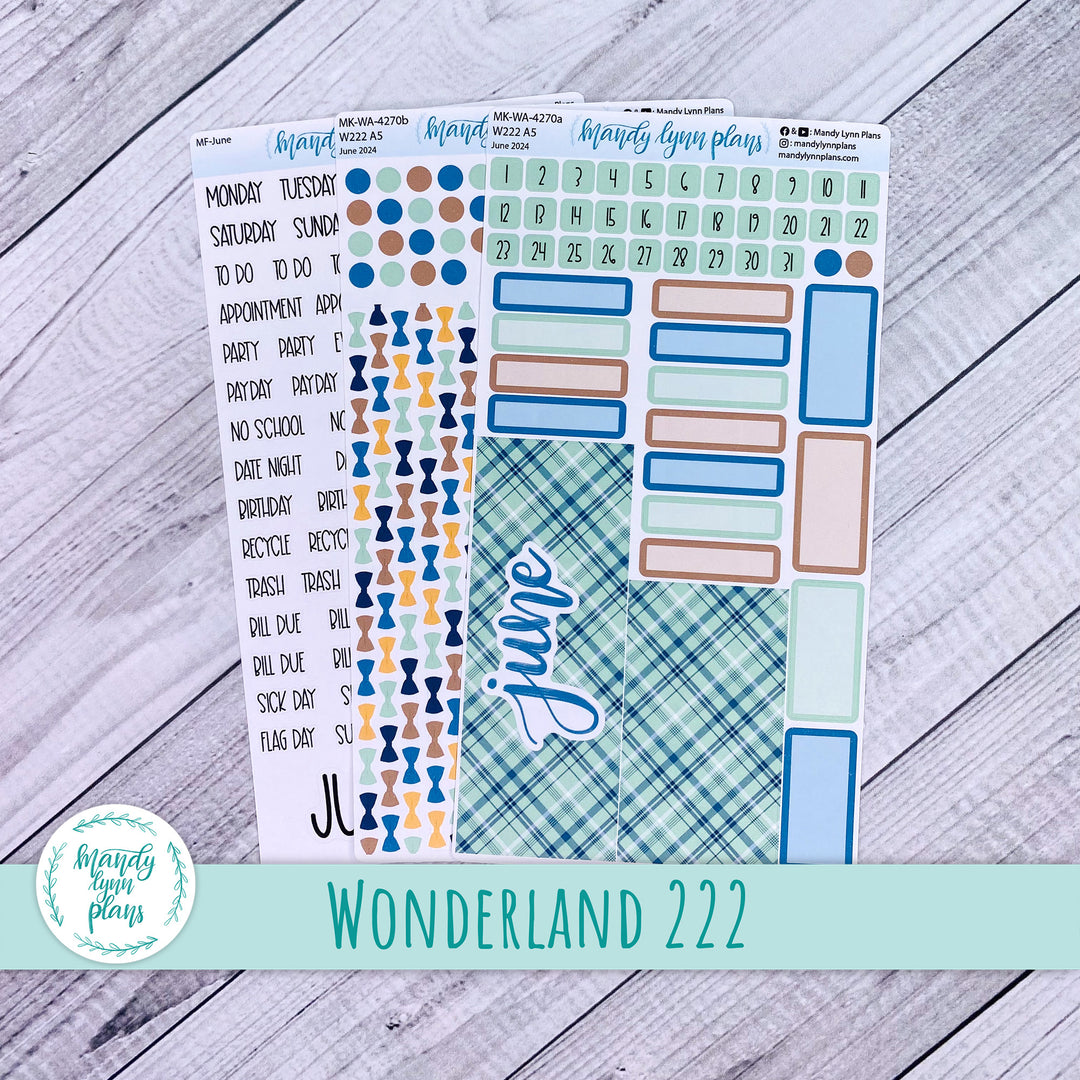 Wonderland 222 June 2024 Monthly Kit || Father's Day || 270
