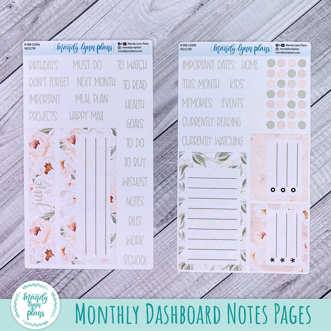 2024  June Wonderland 222 Dashboard || Peonies || 269