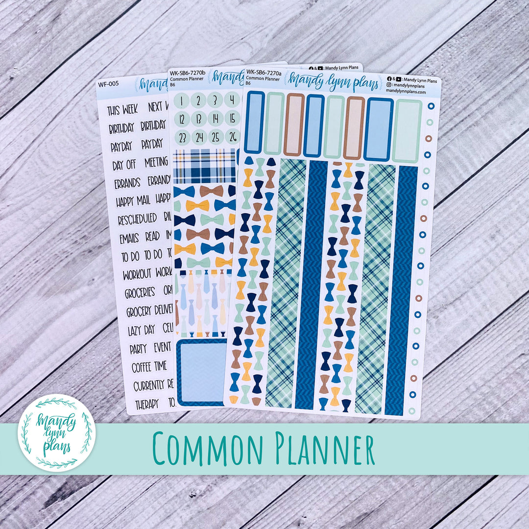 A5, B6, N1 & N2 Common Planner Weekly Kit || Father's Day || 270