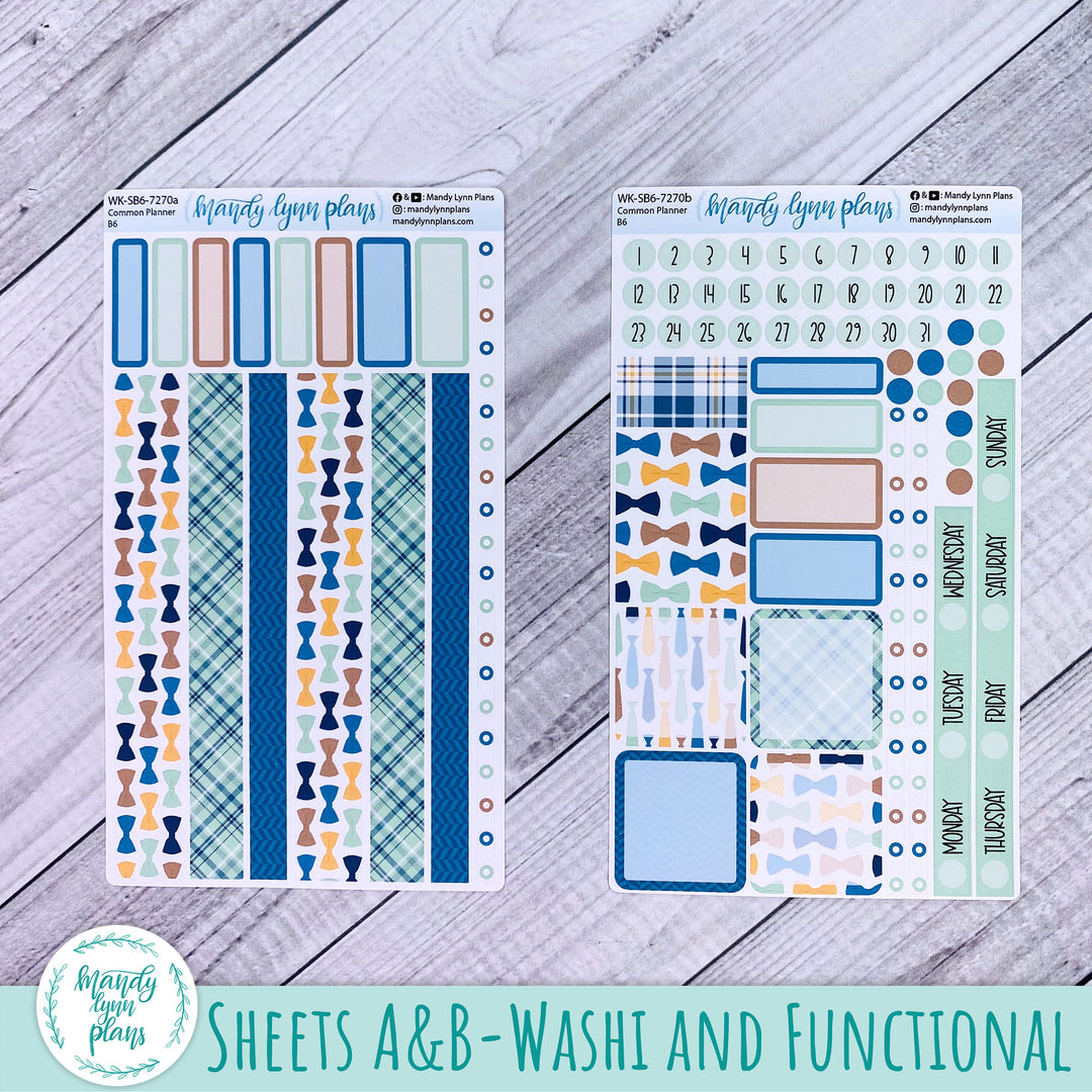 A5, B6, N1 & N2 Common Planner Weekly Kit || Father's Day || 270